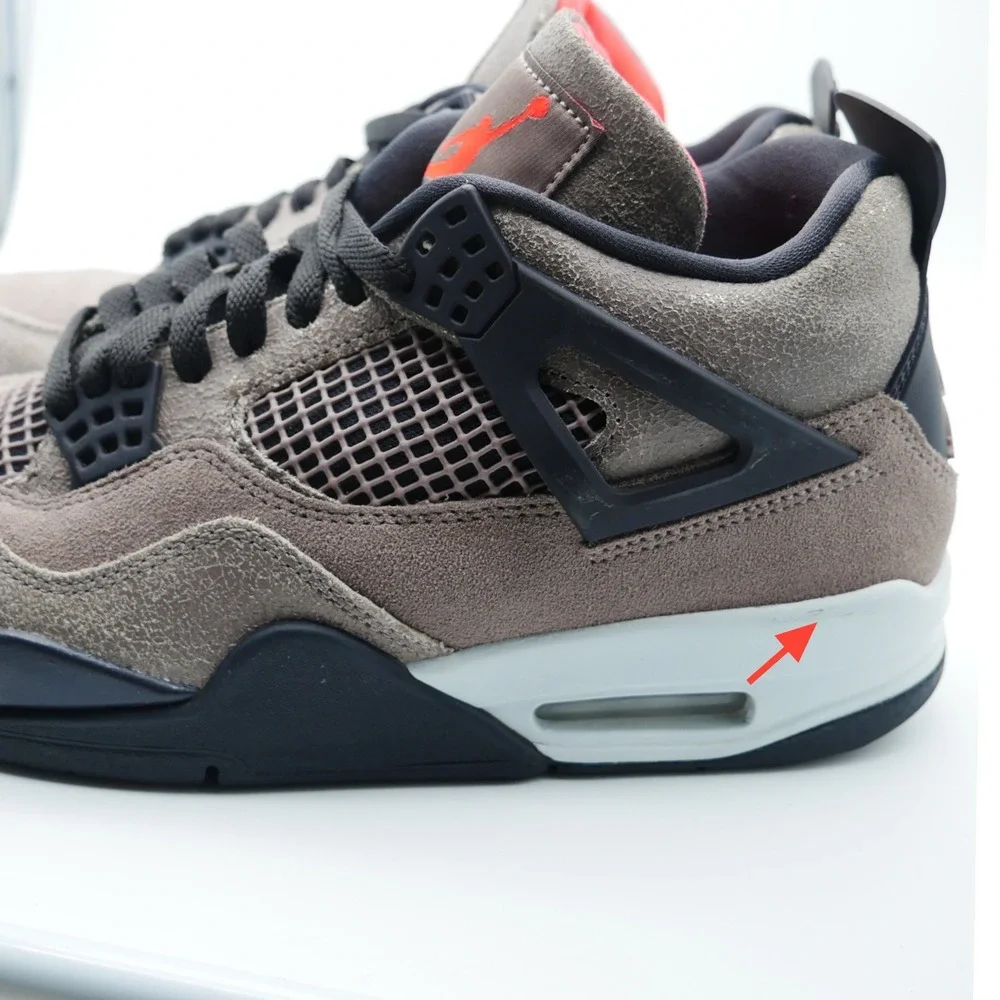 Jordan 4 Retro Taupe Haze Infrared 23 Mens Sneakers DB0732-200 Size 8.5